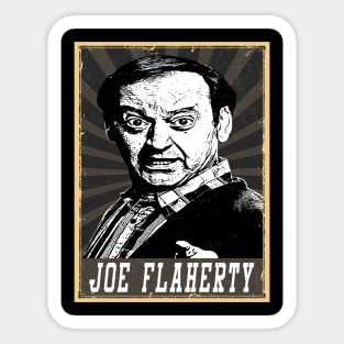 80s Style Joe Flaherty Sticker